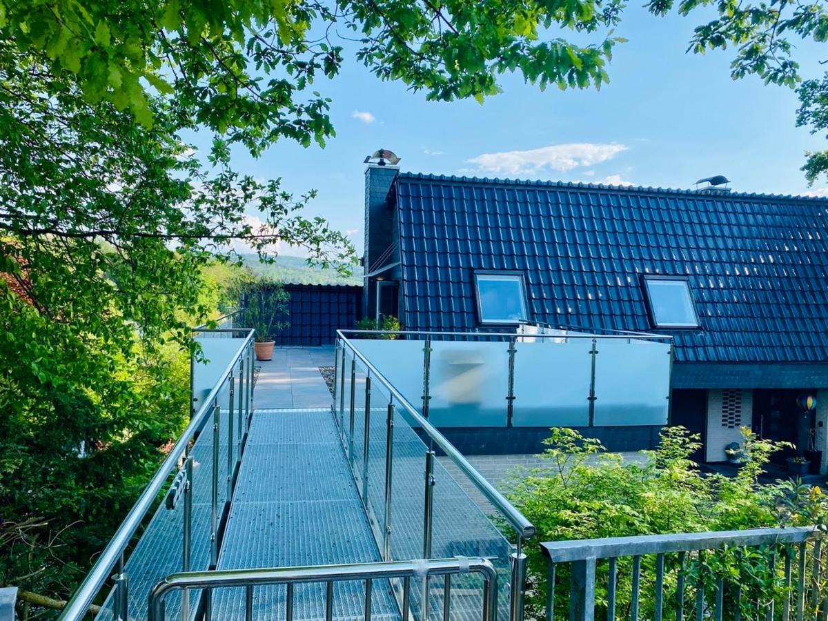 Ferienwohnung Waldblick Kaufungen ภายนอก รูปภาพ